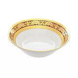 Набор салатников на 6 персон Falkenporzellan Alena 3D Bordeaux Gold Constanza 19см