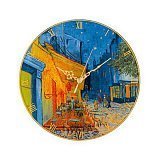 Часы настенные Ночное кафе VAN GOGH 30,5см