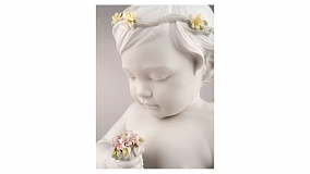 Фигурка Lladro Небесный ангел 32х32 см, фарфор