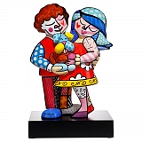 Скульптура “Любители животных” 47 см Romero Britto, Goebel