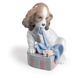 Фигурка Lladro Нетерпение 12x13 см, фарфор