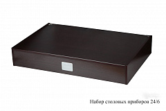 Набор столовых приборов Стайл Вуд бокс (6 персон)