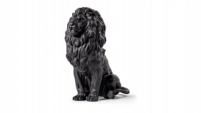 Фигурка Lladro Величественный лев 25х43 см, фарфор