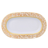 Блюдо овальное Falkenporzellan Tosca Creme Gold 24 см