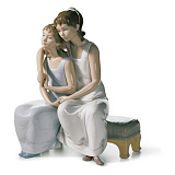 Фигурка Lladro Моя сестричка-моя подружка 20х26 см, фарфор