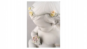 Фигурка Lladro Небесный ангел 32х32 см, фарфор