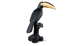 Фигурка Lladro Тукан 28х19х38 см, фарфор, черная, лим выпуск