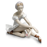 Фигурка Lladro Балерина с розой 21х13 см, фарфор