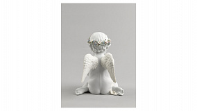 Фигурка Lladro Херувим любви 28х36 см, фарфор
