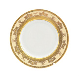 Набор тарелок Falkenporzellan Creme Saphir Gold 17см