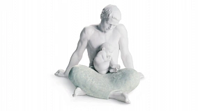 Фигурка Lladro Отец 22x27 см, фарфор