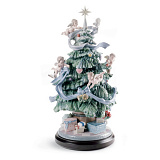 Фигурка Lladro Большая новогодняя ель 26х47 см, фарфор