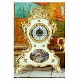 Часы настольные 30*15*h45см Барокко
